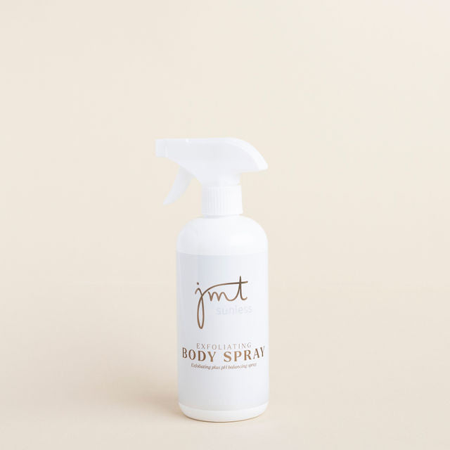 JMT Sunless exfoliating body spray bottle