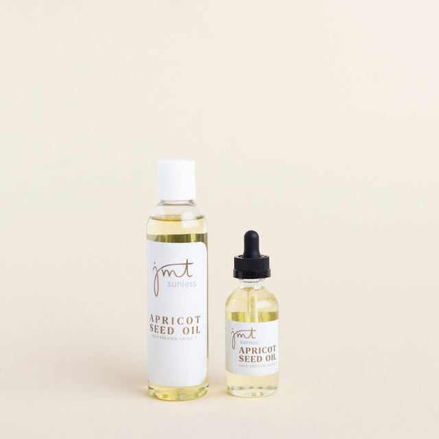 JMT Sunless Apricot Seed Oil in two sizes