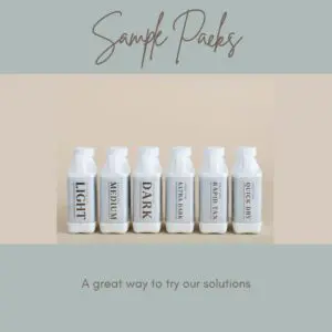 Spray Tan Solution Samples