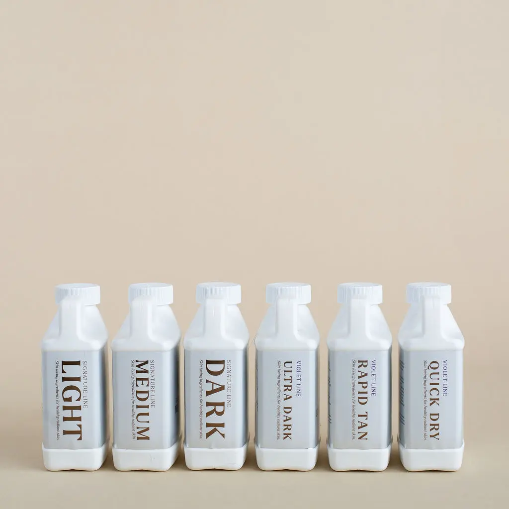 Solution Spray Tan Samples