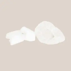 Transparent plastic shower cap design